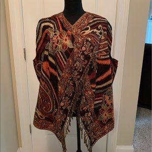 Multi-Colored Jacket/Cape